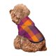 thumbnail image 5 of Fotbe Purple Yellow Buffalo Plaid Sudadera con Estampado para Perros Pequeños – Suéter con Capucha para Mascotas, Tela Suave de Forro Polar con Bolsillo-X-Small, 5 of 7