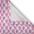 thumbnail image 6 of Ambesonne Watercolor Valance & Curtain, Floral Handmade Motifs, 55"x45", Hot Pink Fuchsia White, 6 of 7