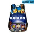 thumbnail image 1 of AFeng Upgrade 3PC-SET Set ROBLOX Virtual World Primary Secondary School Schoolbag Backpack Mochila Backpack Lightening Zipper Shoulder, 1 of 5