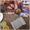 thumbnail image 2 of 12 tenedores de fondue de acero inoxidable con mango resistente al calor para asar chocolate y queso, 2 of 6