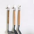 thumbnail image 6 of 5Pcs Bath Towel Hooks, Stick on Wall Adhesive Hangers, Durable Removable Plastic Holder, Self Adhesive Hooks for Kitchen Bathroom Home Door Towel Coat Key, Waterproof and Rustproof(White,2.4x1.5"), 6 of 8