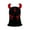 Cross little devil, variant on JZROCKER 2000s Horn Hat Unisex Outdoor Activity Warm Caps Photo Accessory