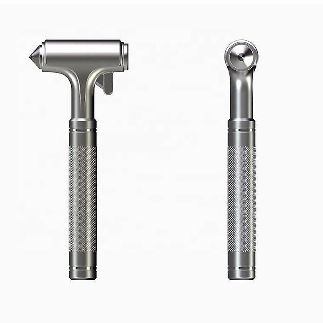 Rompeventanas de metal, Martillo de seguridad de emergencia para accidentes automovilísticos Martillo de seguridad para automóviles, Herramienta de escape automotriz, Rompevidrios de automóv