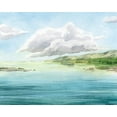 thumbnail image 2 of Popp, Grace 18x15 White Modern Wood Framed Museum Art Print Titled - Clear Lagoon I, 2 of 4