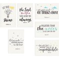 thumbnail image 5 of 48 Pack Inspirational Bible Verse Quote Greeting Cards - Religious Inspiring Motivational Cards - Bulk Box Set -, 5 of 5