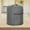 Gray single layer, variant on Air Fryer Dust Cover Travel Thick Reusable Storage Cover for Oven Cooker dual layer