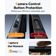 thumbnail image 3 of fuzhong-for iPhone 17 Pro Case: Upgraded [Full Camera Protection], with [1X Screen Protector], 6.3" for iPhone 17 Pro Magnetic case with Camera Control Button for Women Men, Black, 3 of 4