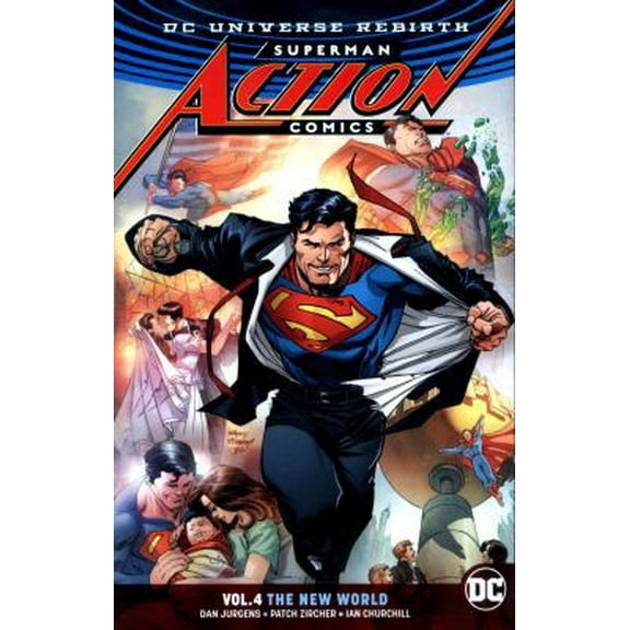 Pre-Owned Superman: Action Comics Vol. 4: The New World (Rebirth) (Paperback) 1401274404 9781401274405