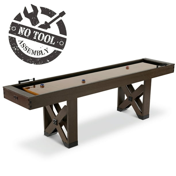 Barrington 9 ft. Fremont Collection Shuffleboard Table with No Tools