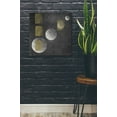 thumbnail image 3 of Epic Graffiti 'Geometry MISTERY MOON 18' by Irena Orlov, Canvas Wall Art, 26"x26", 3 of 3