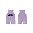 thumbnail image 2 of BemeyourBBs Baby Boys Rompers Rugby Truck Embroidery Plaid Summer Clothes, 2 of 9