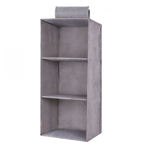 LAMIRO Home Storage Hanging Closet Organizers and Storage 5 Shelf Hanging Drawer for Closet Collapsible Heavy Duty Hanging Closet Dresser for Clothes Bags Shoes