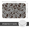 thumbnail image 2 of Yiaed Brown Moose with Pinecones Print Flannel Doormat Mat Outdoor Indoor Door Mats,Welcome Matt Outdoor Front Door Mat Doormat Outdoor Mat Outdoor Mat,16"x24", 2 of 7