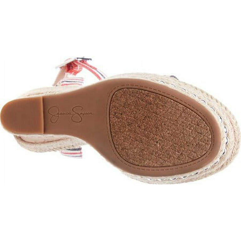Alinda embellished wedge best sale sandal