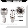 thumbnail image 4 of Conector de Combustible Unique Bargains Para Barco Macho y Hembra 5/16 1 Juego, 4 of 7