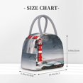 thumbnail image 2 of Disketp 3d Lighthouse in the Surf Bolsa Térmica para Almuerzo, Lonchera con Abertura Amplia y Gran Capacidad, Organizador Reutilizable para Mujeres, Hombres y Adultos, 2 of 6