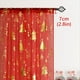 thumbnail image 4 of 2 Cortinas Navideñas Transparentes con Estampado de Copos de Nieve para Sala de Estar, 52 Pulgadas W X 83.9 Pulgadas L, 4 of 5