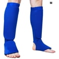 thumbnail image 1 of pitrice Taekwondo Leg Protector Breathable Sticker Adults Child Lightweight Protective Gear Washable Boxing Karate Equipment Blue M, 1 of 6