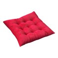 thumbnail image 3 of Cushions for Outdoor Furniture Clearance, Seat Cushion for Long Sitting, Chair Pillow Chair Office Cushion, Cushion Seats for Chairs, 16x16 in(Red), 3 of 4