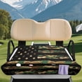 thumbnail image 3 of Uourmeti Camouflage USA Flag Golf Cart Seat Easy to Install, for Golf Carts, Golf Cart Seat Covers, Compatible with Golfcart Yamaha, 3 of 8