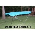 thumbnail image 2 of Vortex TEAL Pontoon/Deck Boat Complete Kit 4 Bow Bimini Top, 10' Long, 85-90" Wide, 54" High, 2 of 3