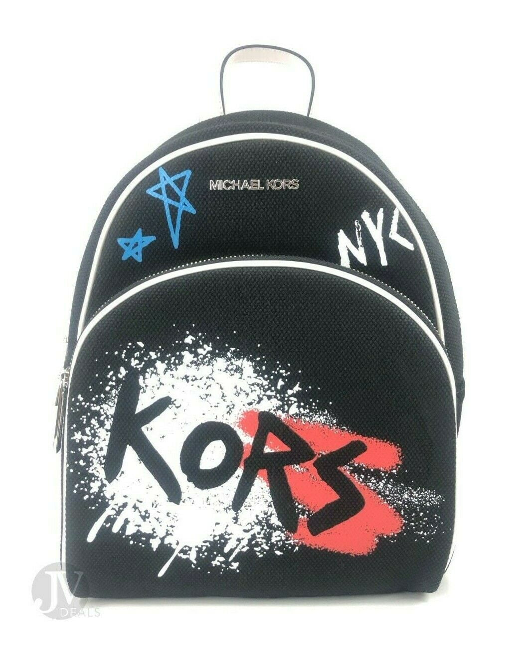 michael kors graffiti backpack