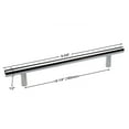 thumbnail image 4 of GlideRite 6-5/16 in. Center Solid Modern Cabinet Bar Pull, Polished Chrome, 4 of 4