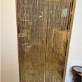 thumbnail image 6 of Boho Wood Beaded Door Curtain Handmade Bamboo Bead Curtain For Doorway Closet And Room Divider Natural Home Decor 35.5 X 78 In, 6 of 8
