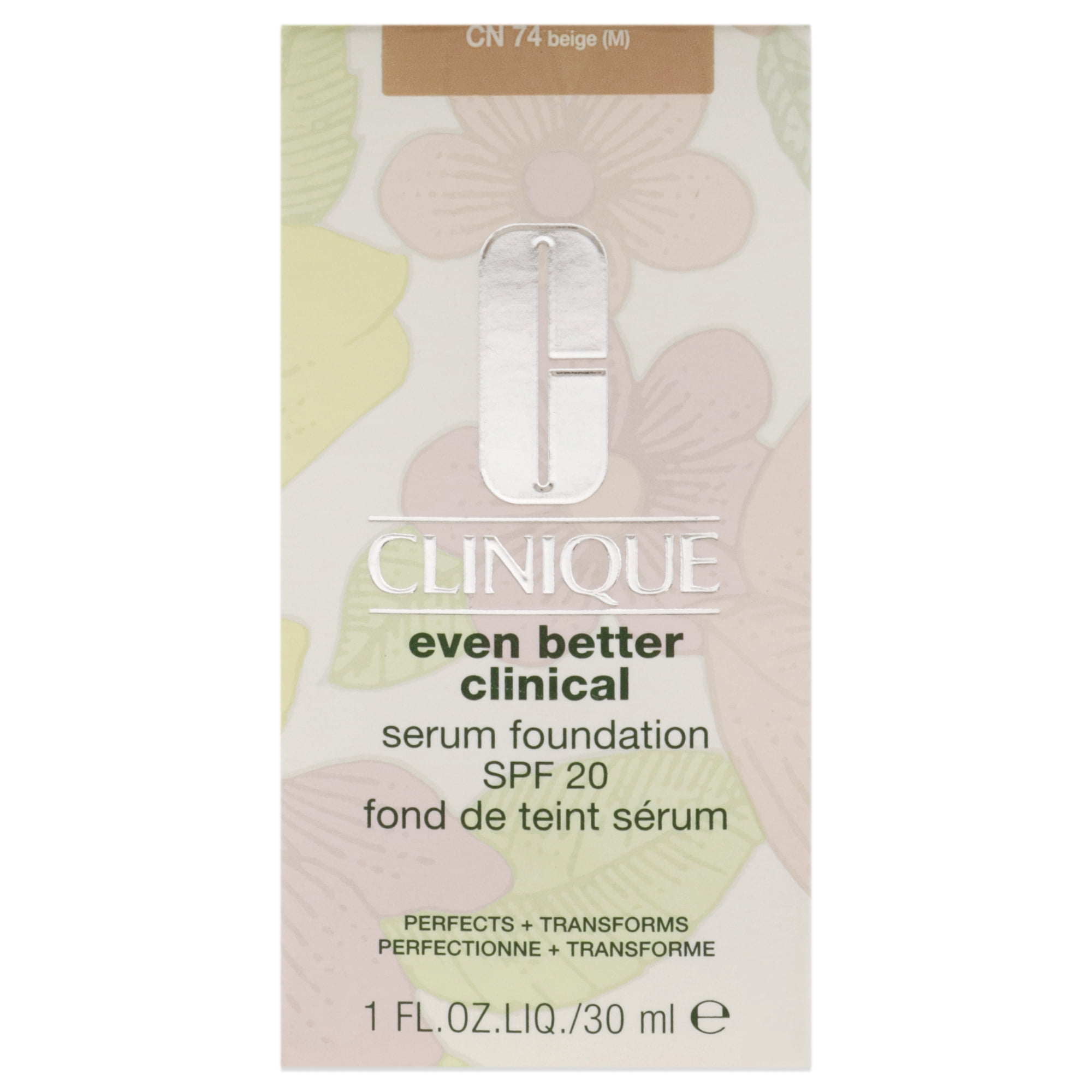 Clinique Even Better Clinical Serum Foundation SPF 20 - CN 74 Beige 1 oz Foundation