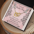 thumbnail image 3 of To My Wife Teacher Wife Inseparable Necklace, 3 of 20