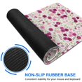 thumbnail image 6 of Long Mouse Pads for Desk,Pioneer Flower Floral Print Pattern Desk Mats on Top Of Desks, Desk Mouse Pad Extra Large with 3mm Non-Slip Base and Stitched Edge for Gaming,Office,Work,Home 31.5"x11.8", 6 of 6