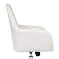 thumbnail image 6 of Impressions Vanity Kelly Makeup Vanity Chair with Adjustable Height and 360 Degree Swivel (White), 6 of 7