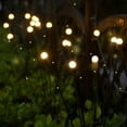 thumbnail image 3 of Luz oscilante Solar GardenStarburst, balanceo cuando sopla el viento, para camino de patio (paquete de 2), 3 of 5