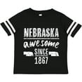 thumbnail image 3 of Inktastic Nebraska Awesome Since 1867 Boys or Girls Toddler T-Shirt, 3 of 5