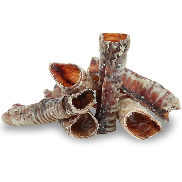Pet Craft Supply Todos los huesos de tráquea de búfalo naturales y saludables, masticables para perros para masticadores agresivos, de larga duración, sin cuero crudo, tostado lento premium para cacho
