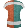 thumbnail image 2 of Fantasy Football Team Teal and Orange All Over Womens T Shirt Multi X-LG, 2 of 2
