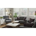 thumbnail image 6 of Ottomanson Spirit Wingback Chair, Gray Microfiber, 6 of 9