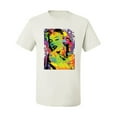 thumbnail image 2 of Colorful Woman Marilyn Monroe Pop Culture Men's Graphic T-Shirt, White, 4XL, 2 of 3