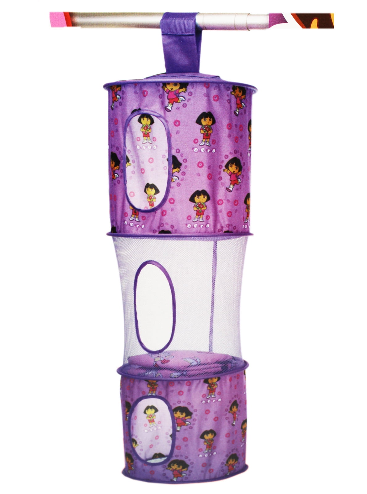 Dora the Explorer Hanging Multilevel Mesh Closet Organizer