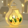 thumbnail image 2 of Christmas Wind Lights Candle Holders - Decorative Small Night Light Ornaments for Home Holiday Decor, Elderly Gifts, and Festive Decoration Props, 2 of 6