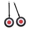 thumbnail image 2 of 2 piezas de porterías de fútbol portátiles con accesorio para entrenamiento de precisión de jugadores deportivos, equipos de entrenamiento de fútbol, 2 of 8