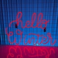 thumbnail image 3 of Handmadetneonsign Hello Winter Neon Sign, Christmas Wall Art Decor, Coffee Bar Pub Store Wall Decor, 3 of 5