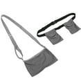 thumbnail image 4 of Sac de Drainage Postchirurgical, Ceinture Élastique Réutilisable Douce et Légère pour Mastectomie, Support de Drainage Sécuritaire pour la Récupération Gris, 4 of 8