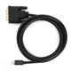 thumbnail image 5 of Displayport To DVI Cable Stable Transmission Male To Male Adapter Copper Black For TV Computer, 5 of 8
