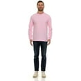 thumbnail image 4 of BILLIONHATS Mens Long Sleeve Light and Dark Colorful T-Shirts, Cotton Blend - Crew Neck Bulk Tees for Men, Wholesale Sleeved T-Shirt 24 Packs - Size Medium, 4 of 7