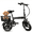 14'' Black Rear-basket, variant on XLNEFNZ 14" Folding Electric Bike for Teens and Adults, 500W Peak Brushless Motor, 432Wh Battery, 20MPH 35 Miles, Rear Basket Lightweight Ebike, UL2849