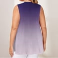 thumbnail image 5 of XFYSSS Plus Size Tank Tops for Womens Casual Sleeveless Loose V Neck Tee Loose Flowy Ladies Basic Blouse T Shirts L-4XL, 5 of 5