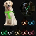 thumbnail image 6 of BadPiggies Light Up Dog Harness, USB Rechargeable No Pull Dog Vest Reflective Harness for Small Medium Large Pets (L, Green), 6 of 9