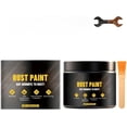 thumbnail image 1 of Water-Based Metallic Paint Rust Converter, 2-in-1 Rust Converter & Metal Primer, Metal Primer, for Automotive, Marine, Fence, Tools (1PCS), 1 of 8