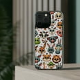 thumbnail image 3 of DistinctInk Hybrid (Acrylic / TPU) Clear Slim Fit Case for Apple iPhone 14 PLUS (6.7" Screen) - "Whimsical Cartoon Animals: Delightful and Harmonious", 3 of 8